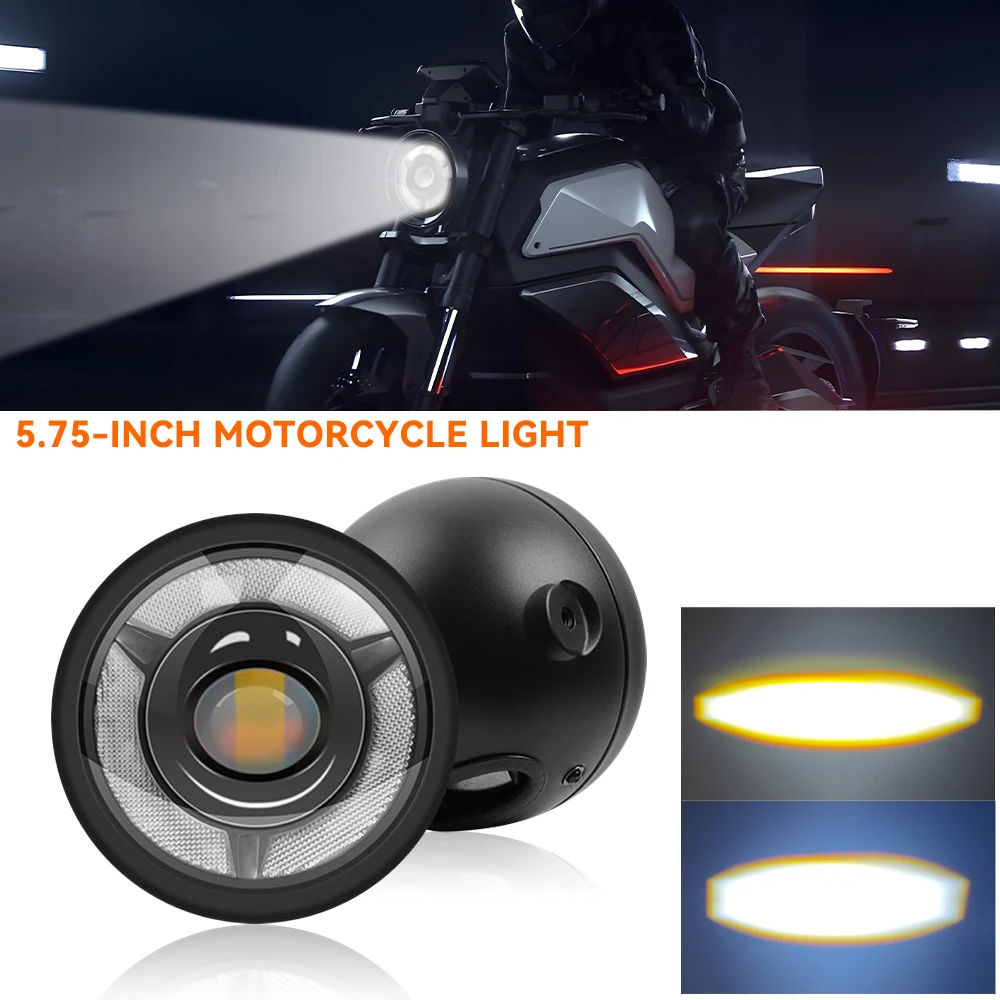 575-inch-motorcycle-spotlight-car-work-light-white-drl-angel-eyes-motorcycle-led-headlight-575-round headlight-driving-light
