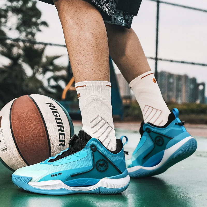 

Men'S Hollowed Out Outsole Sports Shoes Reduce Cushioning And Rebound Basketball Shoes Are Breathable And Comfortable Men Shoes