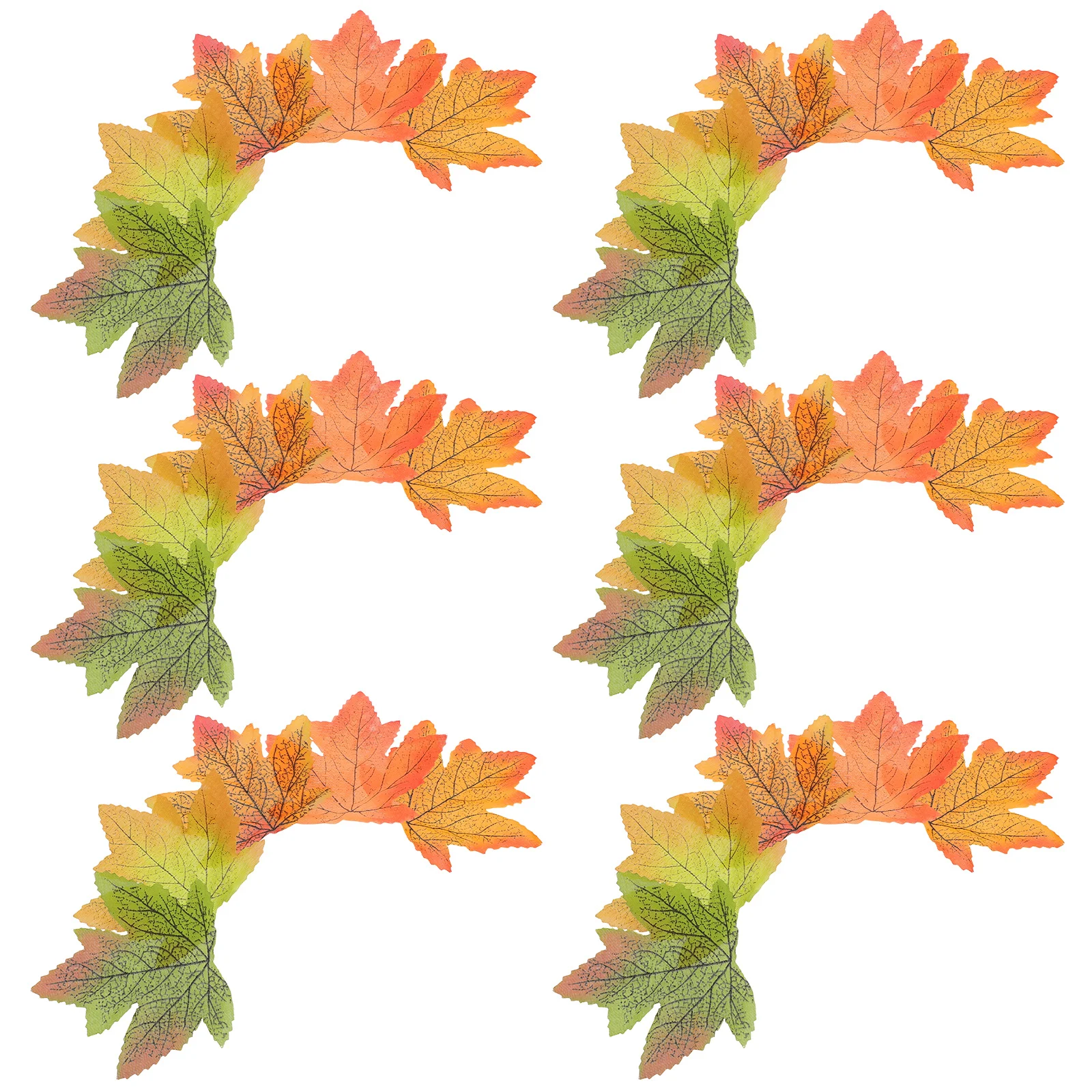 

Artificial Autumn Maple Leaves Faux Fall Leaves For Thanksgiving Wedding Decor Party Scatter Photography Background