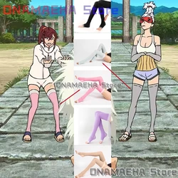 Dandadan Momo Ayase Cosplay Costume Unisex Socks Compression Stockings 5 Colors 55CM Pressure Stocking Anime Party Suit