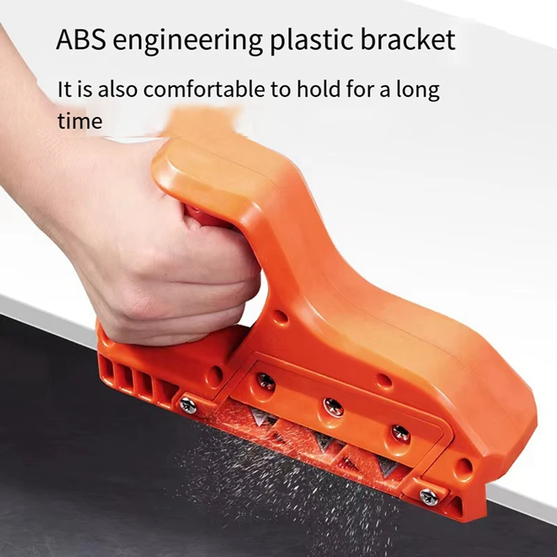 1PC Gipsplaat Snelle Snijmachine Gipsplaat Hand Planed Muur Rand Afkanten Machine Met 45/60 Graden.