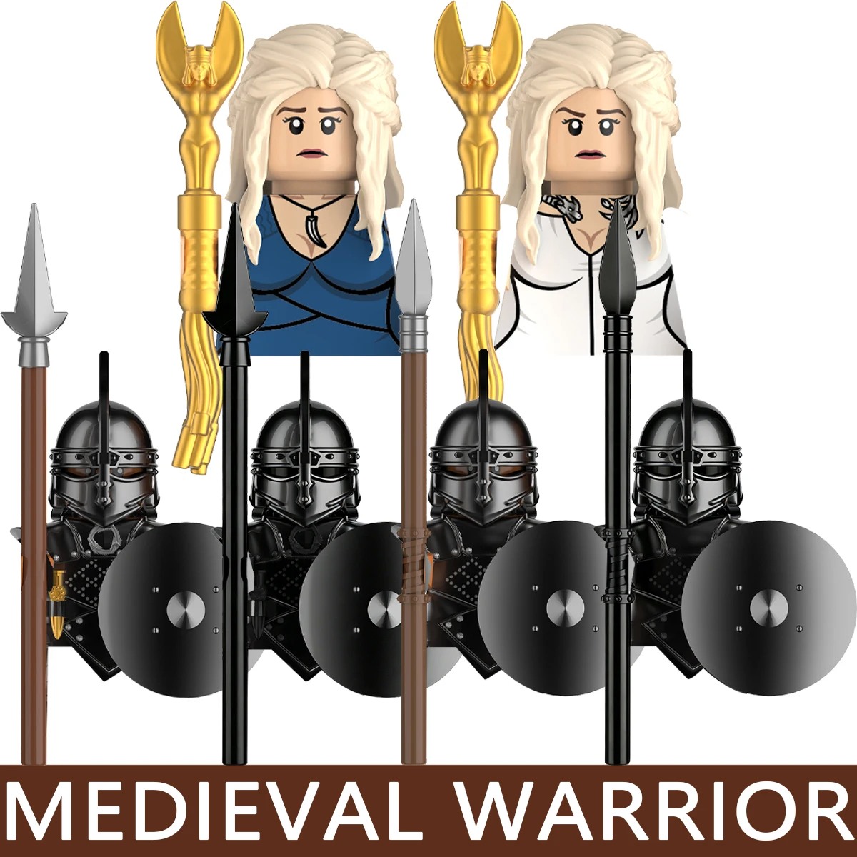 Medieval Warrior Building Bloc - огляд і ціна Lego Minifigure Holder