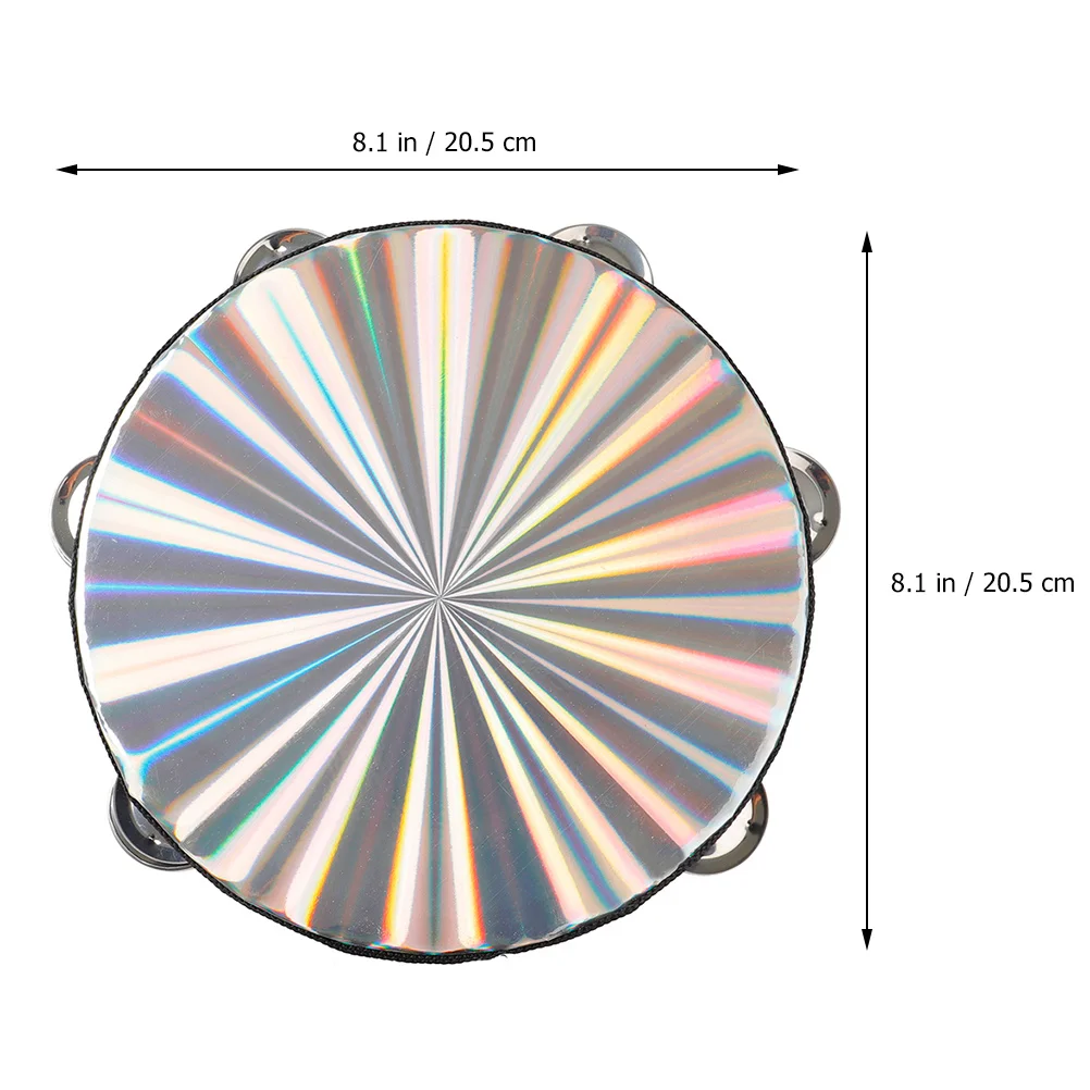 صف مزدوج مشع الدف طبلة ذات يد صلابة عالية ABS الخشب الجسم هش بصوت عال عاكس رئيس آلة موسيقية هدية #4