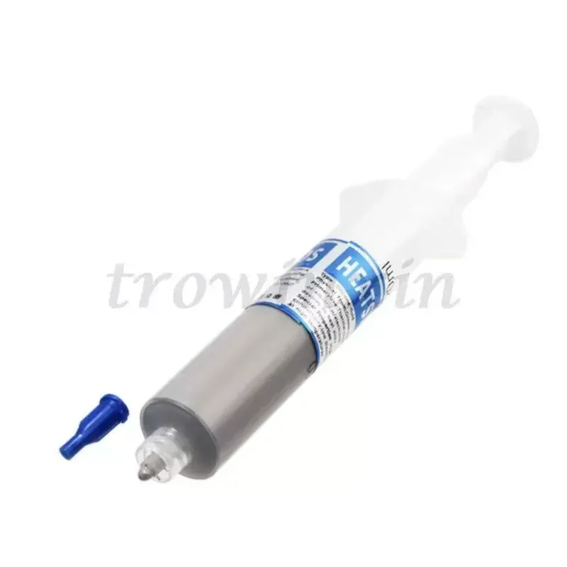 for Large Syringe Type Silver Containing Thermal Conductive Silicone Grease CPU Graphics Card Thermal Paste Gray Gold