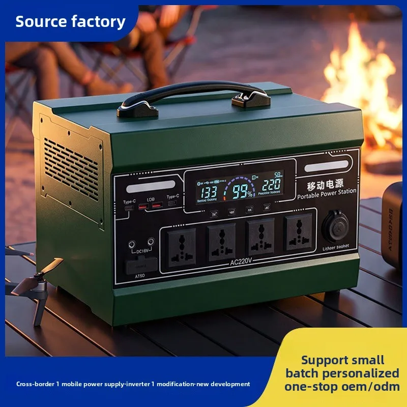 Dual-purpose Mobile Energy Storage 500W Power Supply Self-driving Tour Camping Emergency Factory Direct Can Be Determined