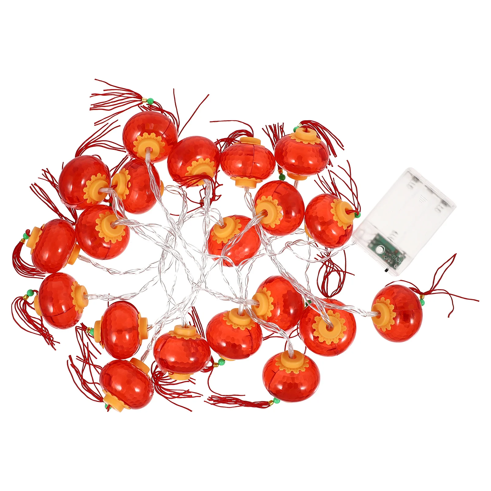 

1Pcs Chinese Style Red Lantern Light String Exquisite Craftsmanship Perfect for Various Occasions Chinese Lantern