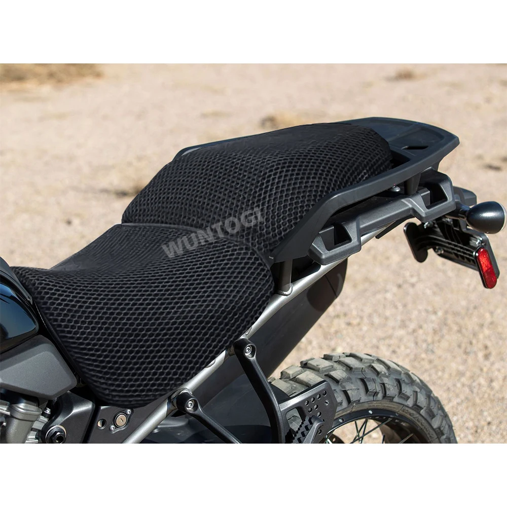 Fits Pan America 1250 Cushion Seat Cover Motorcycle Protecting Nylon Fabric Saddle Seat Cover For PANAMERICA 1250S PA1250