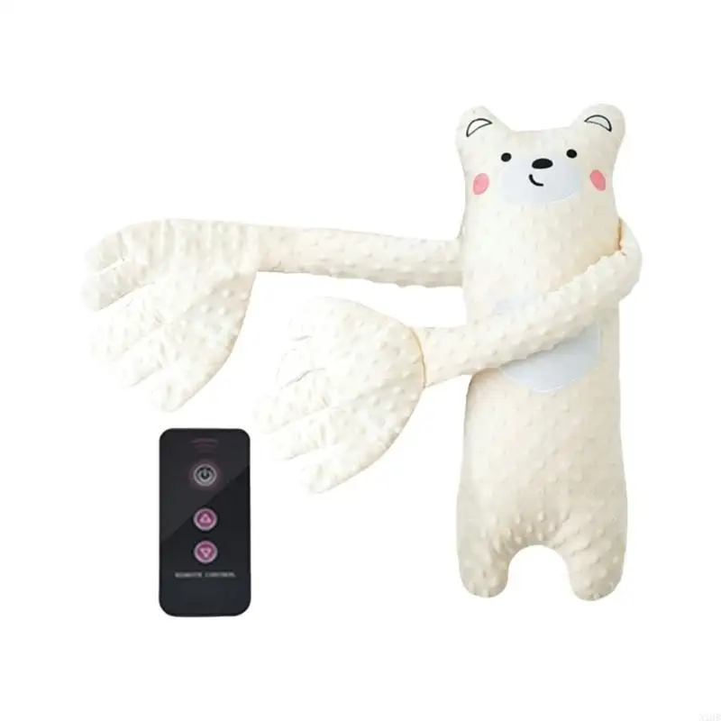 N1HB Cartoon Baby Sleep Doll Dolling Hand Pillow Toy مع لعبة خدمة طويلة عن بُعد للحديدين #1