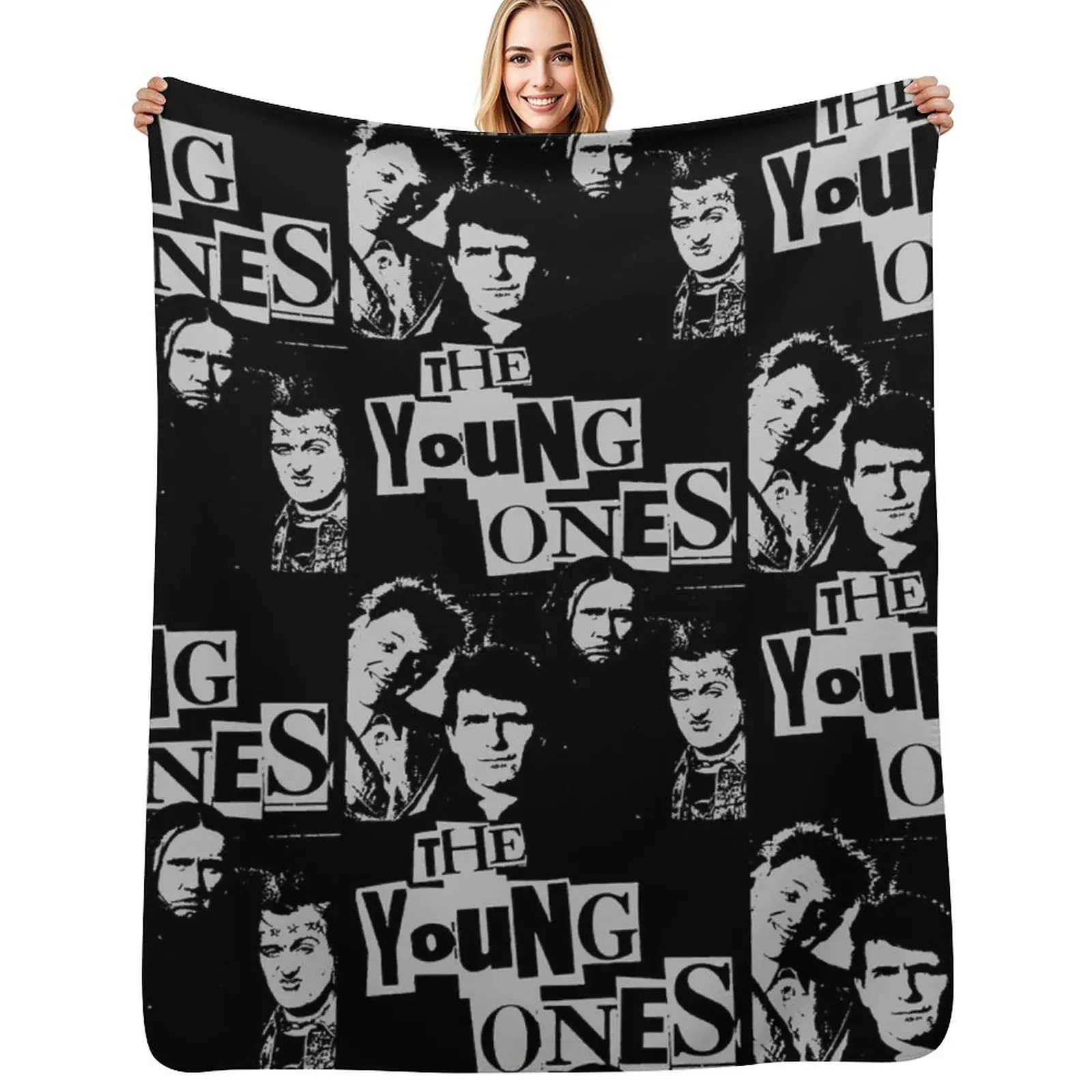 The Young Ones Throw Blanket Fluffy Cozy Throw Blanket for Home Decor