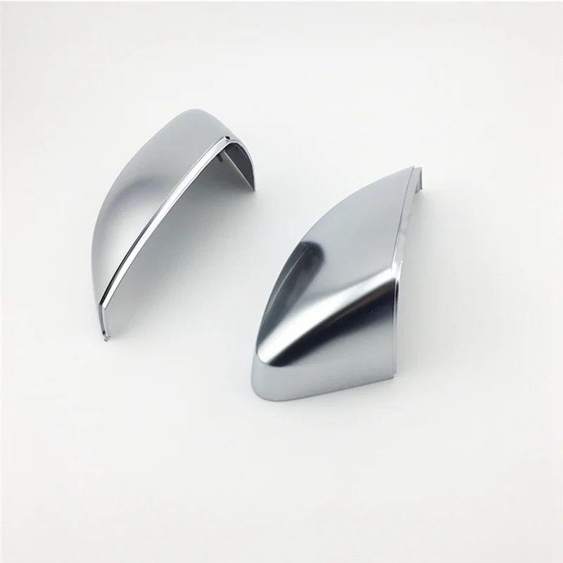 

Car Mirror Cover Matte Chrome Silver Rearview Mirror Cover Protection Cap For A3 S3 2013- 2019 Car Styling Accessories-A61E