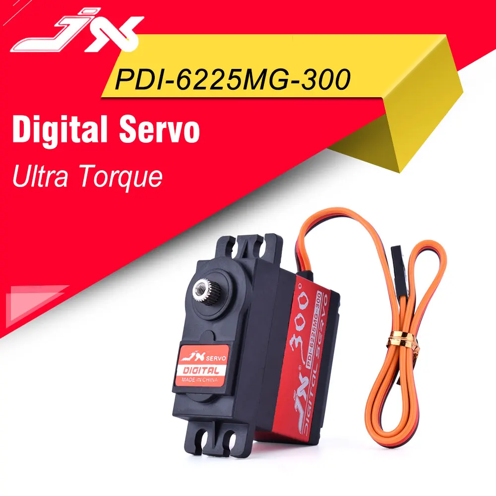 

JX Digital Servo PDI-6225MG-300 6V 25KG Large Torque Metal Gear For RC Model