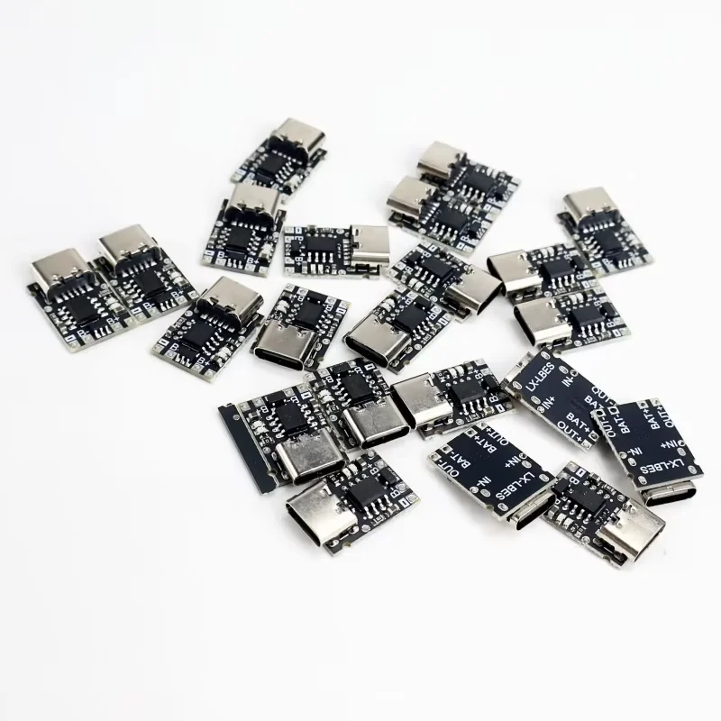 TP4057 1A 3.7V Lithium Battery Charging and Discharging Board with Protection Type-C USB C Li-ion Battery Charging Board