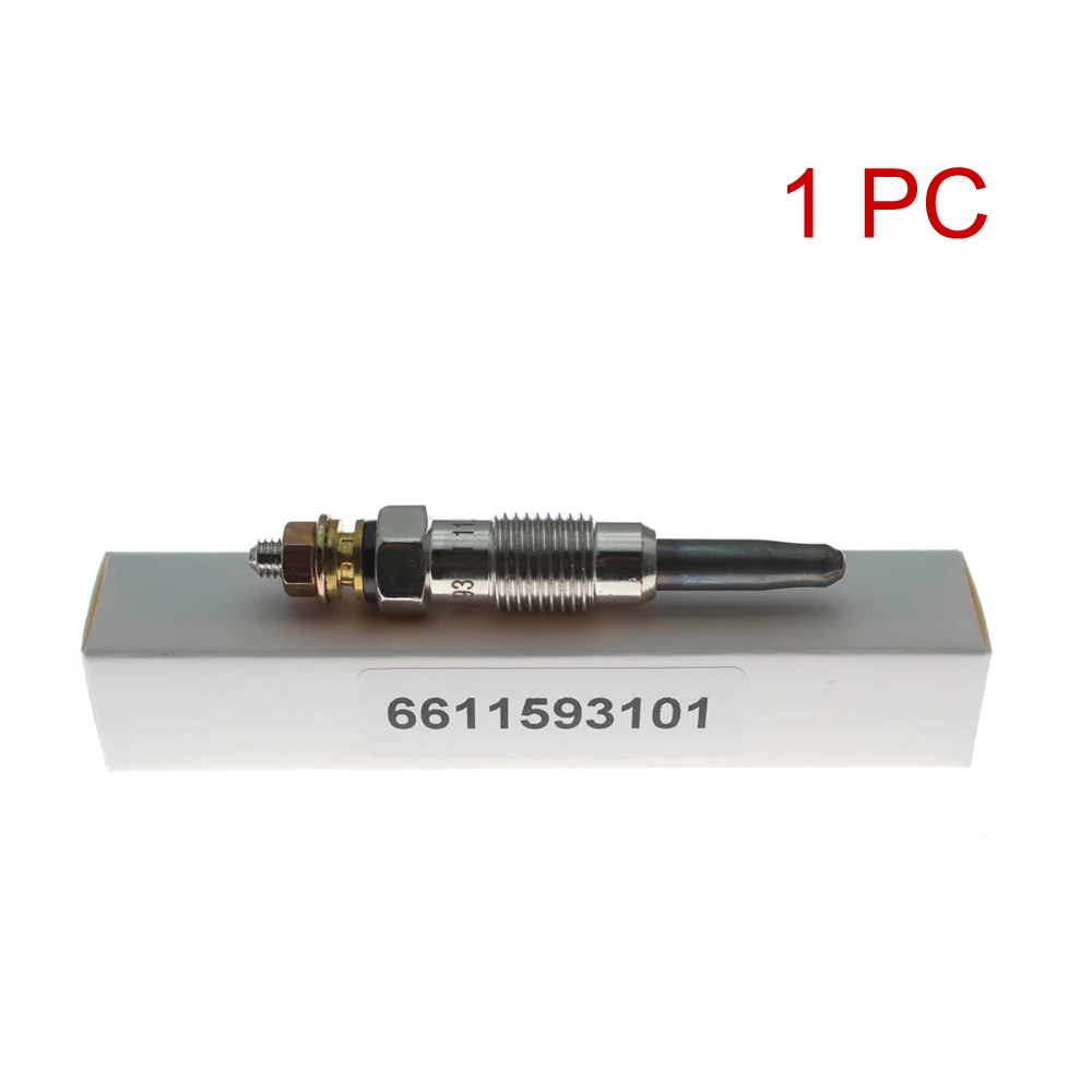 1/2/5 Diesel Glow Plugs For Ssangyong Musso Istana MB100 MB140 1996-2007 2.9L OM600 66115931A1 6611593101