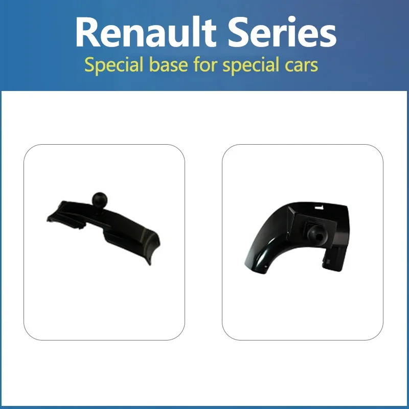 Suporte de telefone dedicado para carro, base especial para renault import koleos qm5 qm6 mk1 mk2, acessórios interiores automotivos