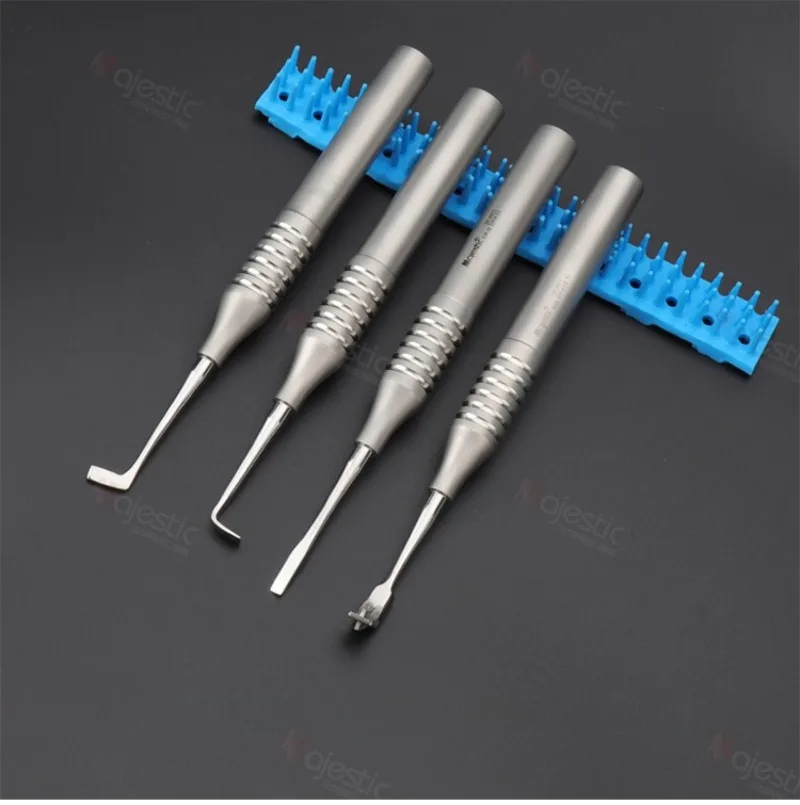 

Dentistry Root Elevators Cross Broken Straight Curved Tooth Crown Surgical Instruments Dental Crown Remover