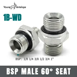 Oil Tubing Joints Carbon Steel  Inch Taper Thread BSP 1/8