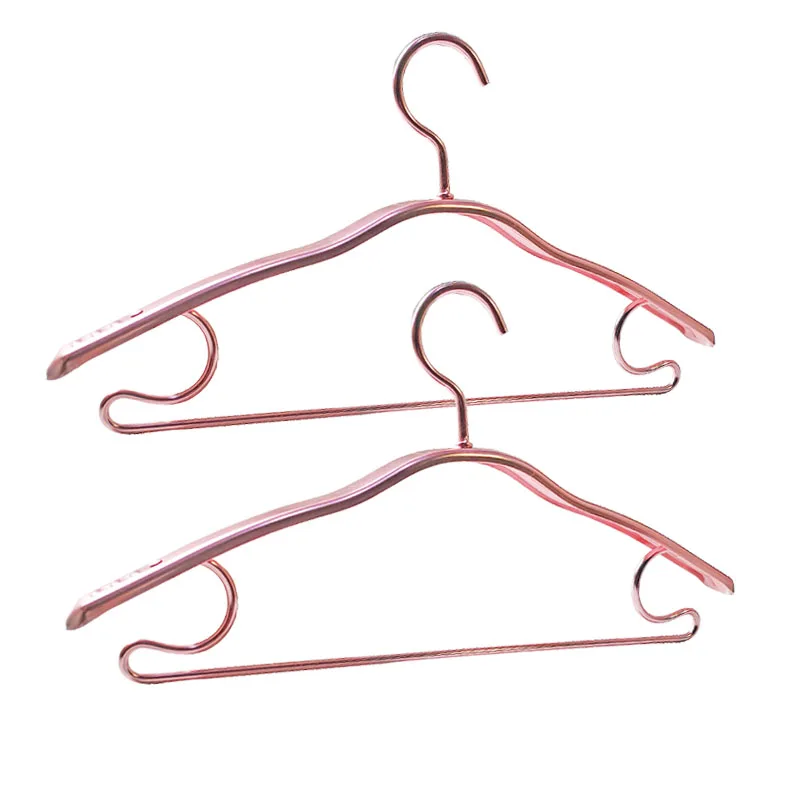 Strong Aluminum Alloy Suit Hanger Widened 1inch Wide Heavy Duty Light Weight for Closet Coats Jackets Display