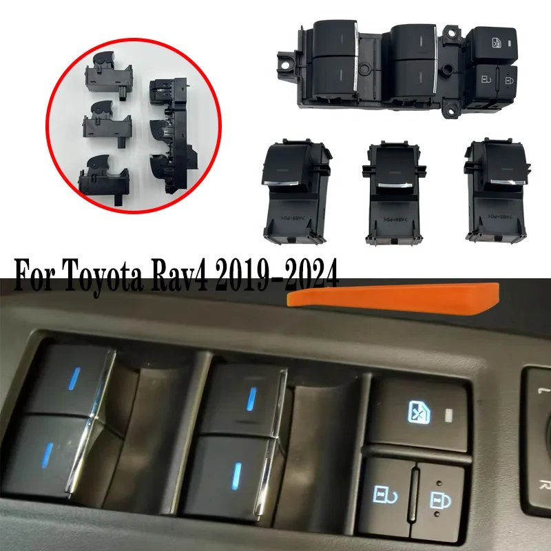 For Toyota RAV4 Corolla altis corss 2019 2020 2021 Power Window Switch Button Left Drive 84040-06070 84040-33170 84040-10020 LHD