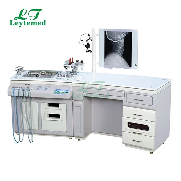 LTNE05 Luxury Medical ENT Treatment Unit / ENT Endoscopy Machine/Ent Workstation With Chair