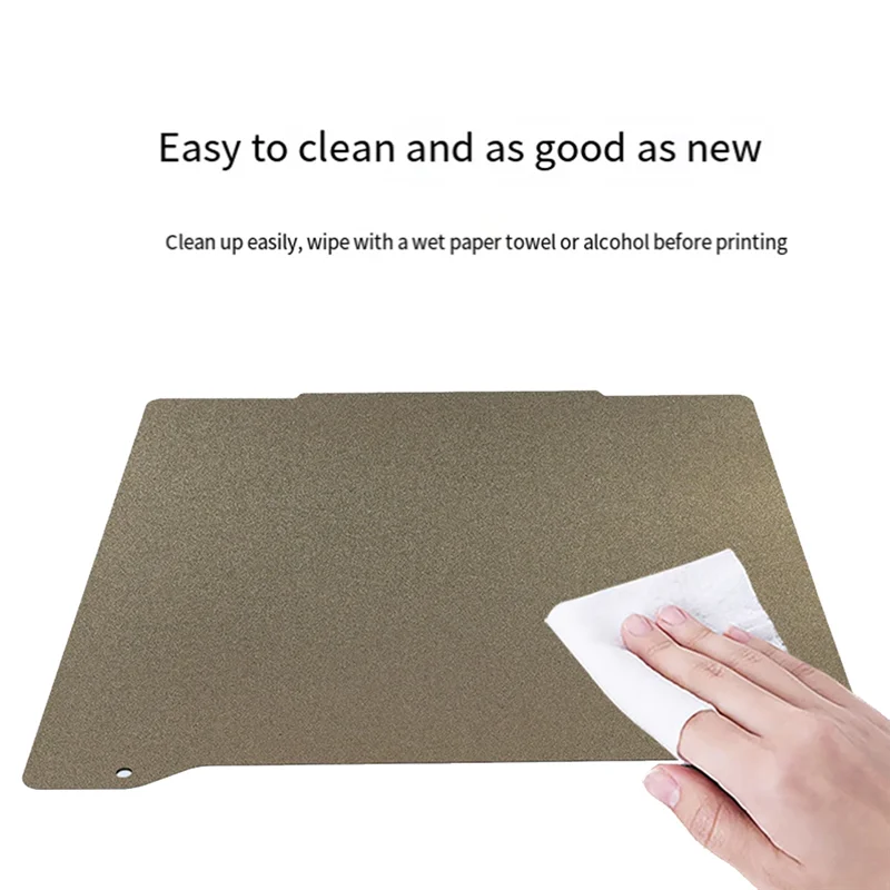 

AP-3D-принтер PEI, объединительная пластина, двухсторонняя платформа для печати PEI + PET для Prusa, мини-стальная пластина для PLA/PETG/PETG-CF/нейлон Durab