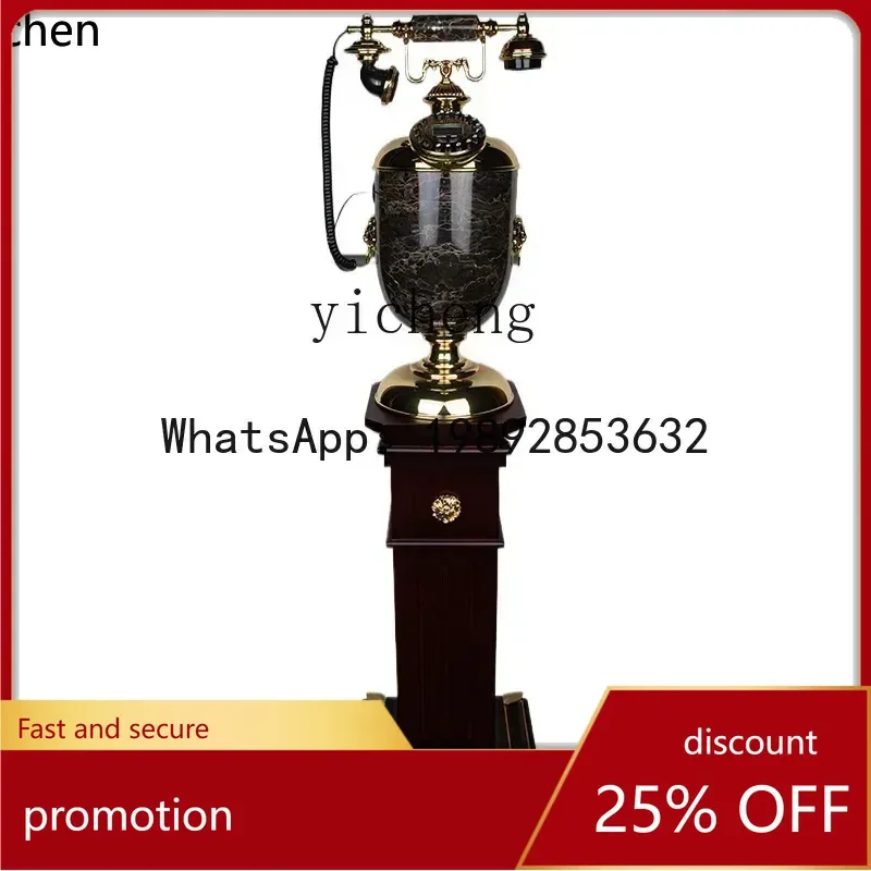 

ZML floor-to-ceiling American antique European fashion home fixed hall landline fixed retro ornament