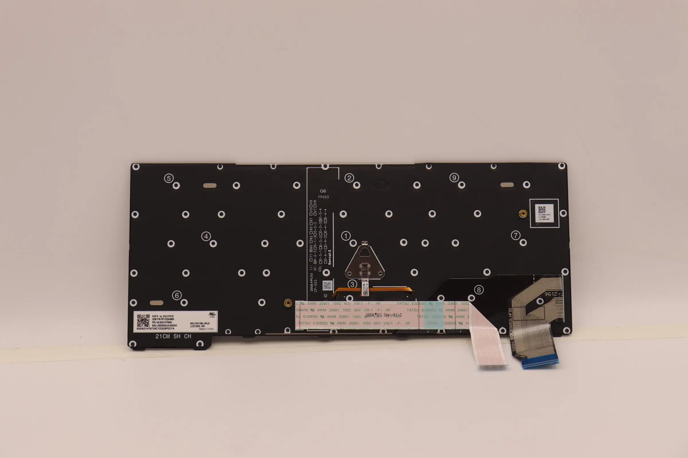

New Original US English Backlit Keyboard for Lenovo ThinkPad L13/L13 Yoga Gen 3 Gen 4 5N21H76804 5N21H77022 5N21H77171