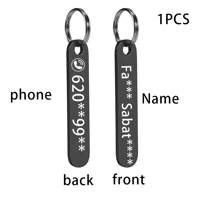 Personalized Name Keychain Gift, Custom Keyring