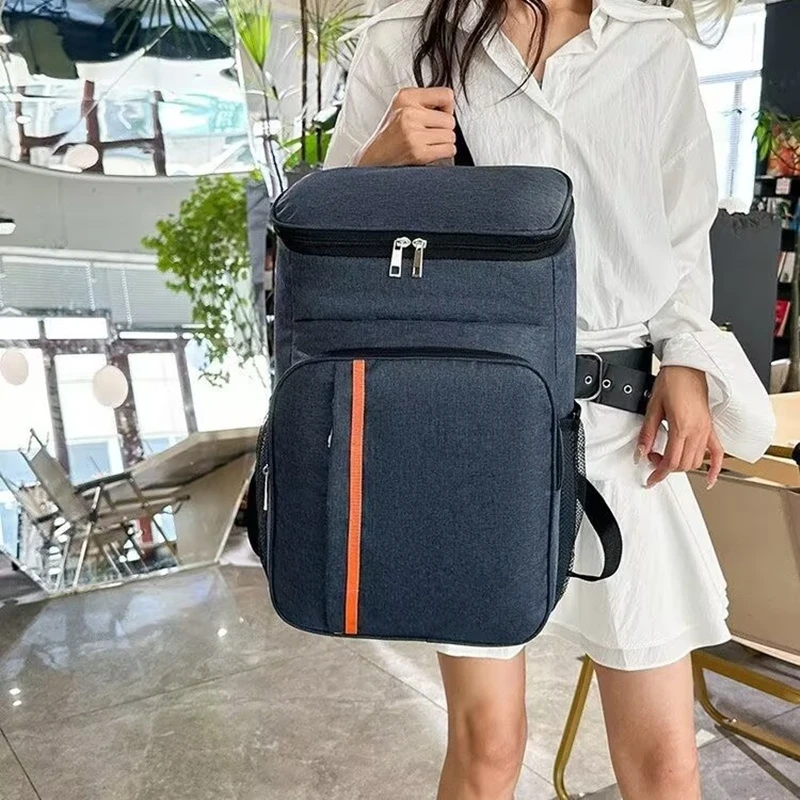 

Beach Picnic Thermal Bag 30L Waterproof Insulated Backpack Camping Fishing Pack Keep Food Hot Cold Lunch Rucksack Outdoor Travel