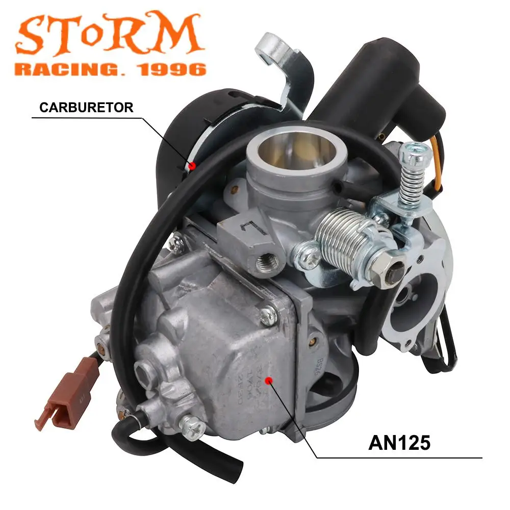 Motorcycle Carburetor For MIKUNI 26mm PD26 BS26 For SUZUKI GS125 GN125 EN125 AN125 AN150 Burgman 125 150 Motocross Dirt Bike