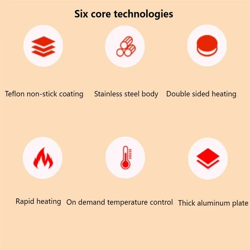 業務用ステンレス製コインワッフルメーカー 温度時間制御 チーズパンケーキメーカー レストラン・スナックバー向け