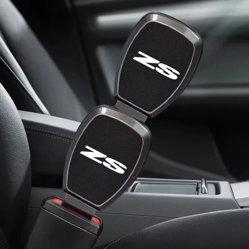 Clip para cinturón de seguridad de coche, enchufe de extensión, hebilla de bloqueo de asiento de seguridad para MG ZS HS GT HECTOR MG3 MG5 MG6 MG7, accesorios para coche