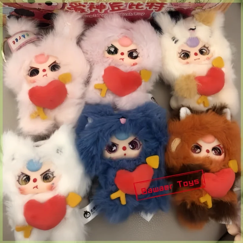 

Подлинная виниловая серия Baby Three Cupid, модная детская глухая коробка, милые игрушки-куклы, подвески для школьных сумок, украшение для девочек, загадочный подарок