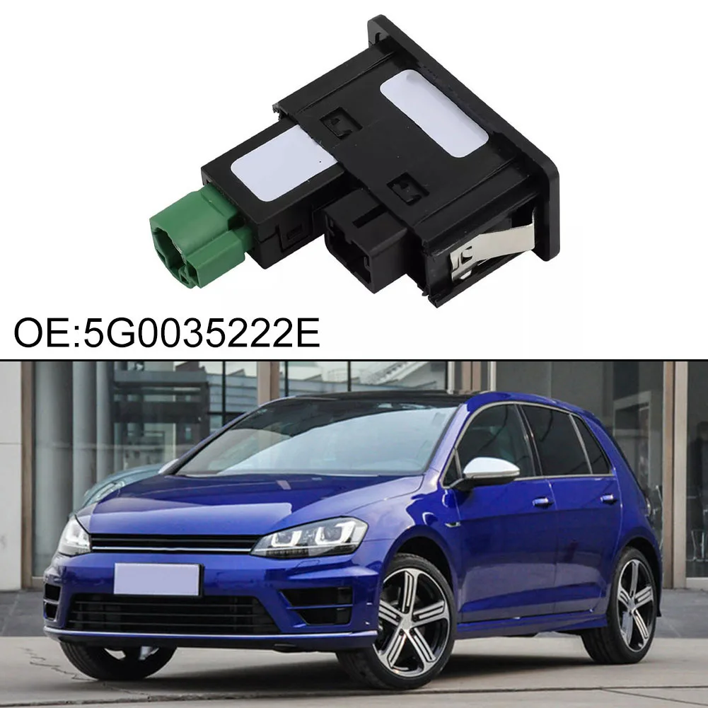 ملحقات السيارة USB AUX التحكم الأسلاك تسخير محول للجولف 7 MIB2 المواد المضادة للتآكل التوافق للجولف 7