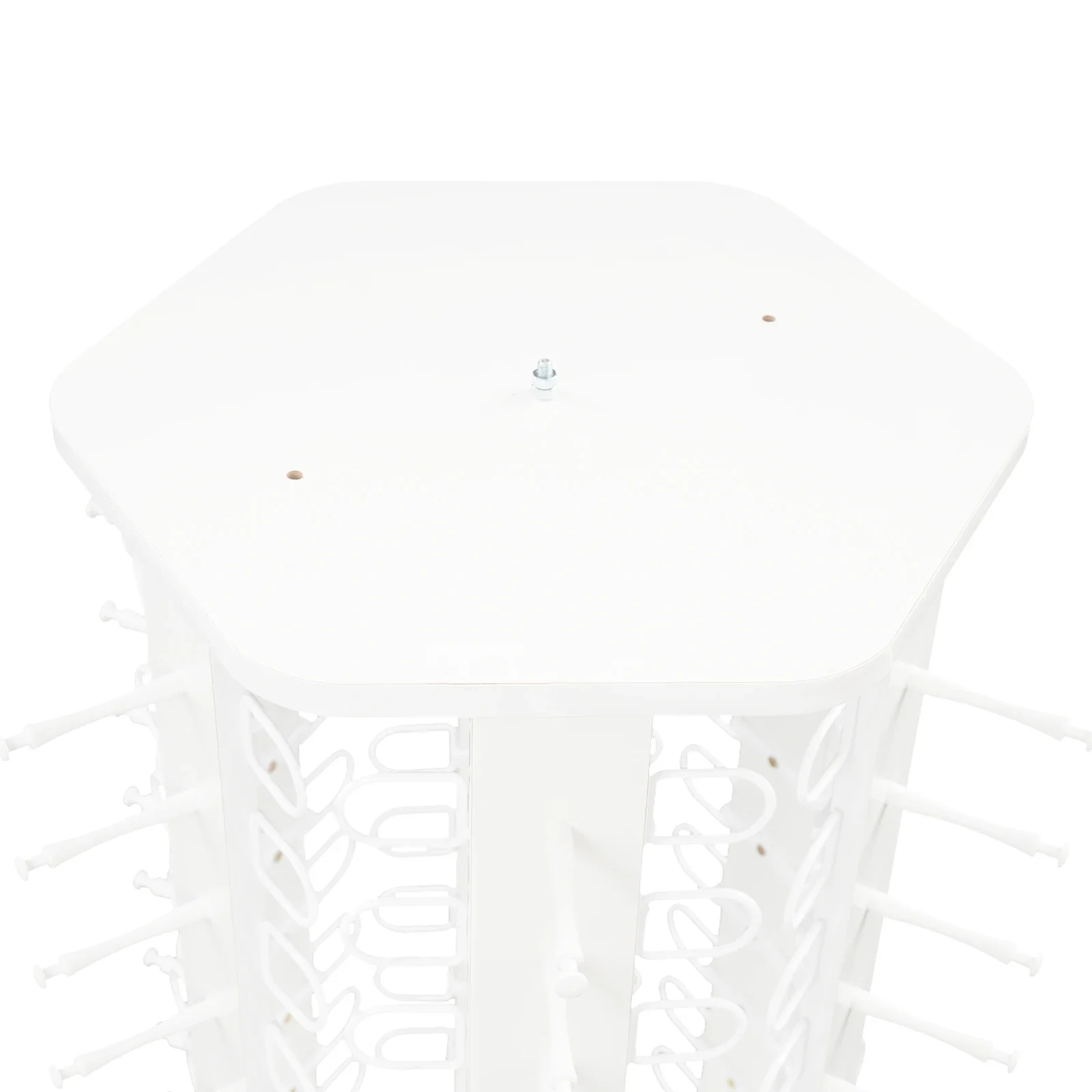 360 ° رف عرض النظارات الدوارة، تصميم سطح الطاولة بسعة 60 زوجًا يجذب العملاء، سهل التجميع لمتاجر البيع بالتجزئة #4