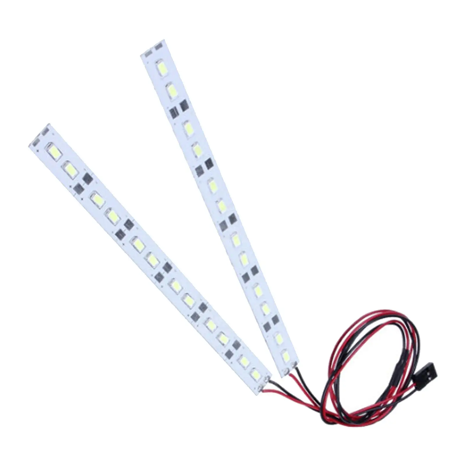 24 Leds Chassis Light Aluminum LED Strip 6V /10 1/8 RC Car Crawler Buggy Upgrade Parts