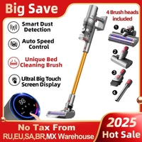 ABIR VC205 Cordless Handheld Vacuum Cleaner,27000PA,Touch Screen,Smart Dust Sensor,Auto Speed Control for Home Bed Carpet Clean
