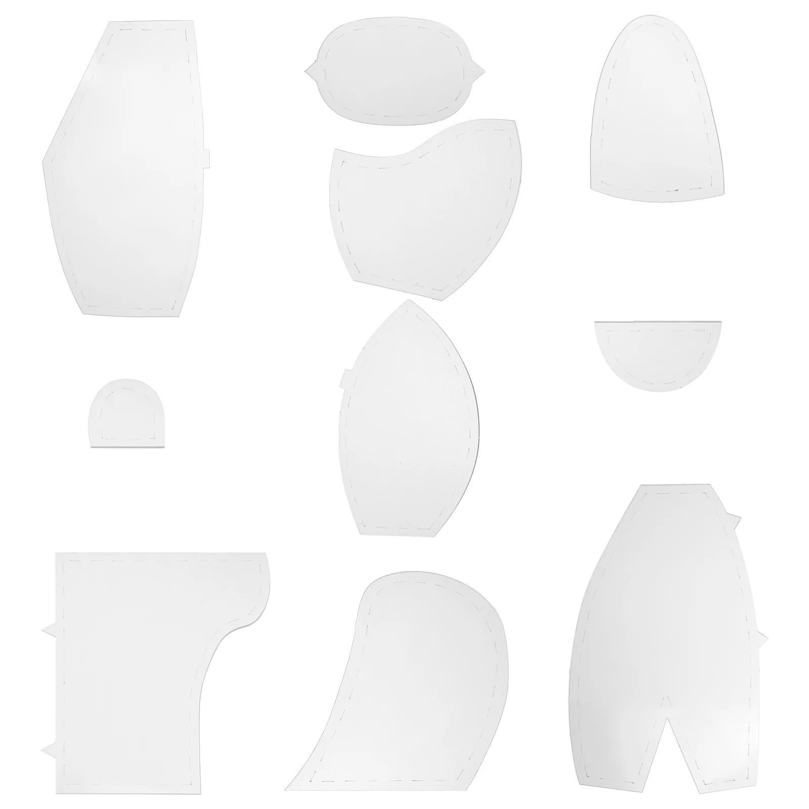

1Set Memory Bear Template Acrylic Sewing Pattern DIY Supply for Creative Handicraft Making and Fabric Decorations