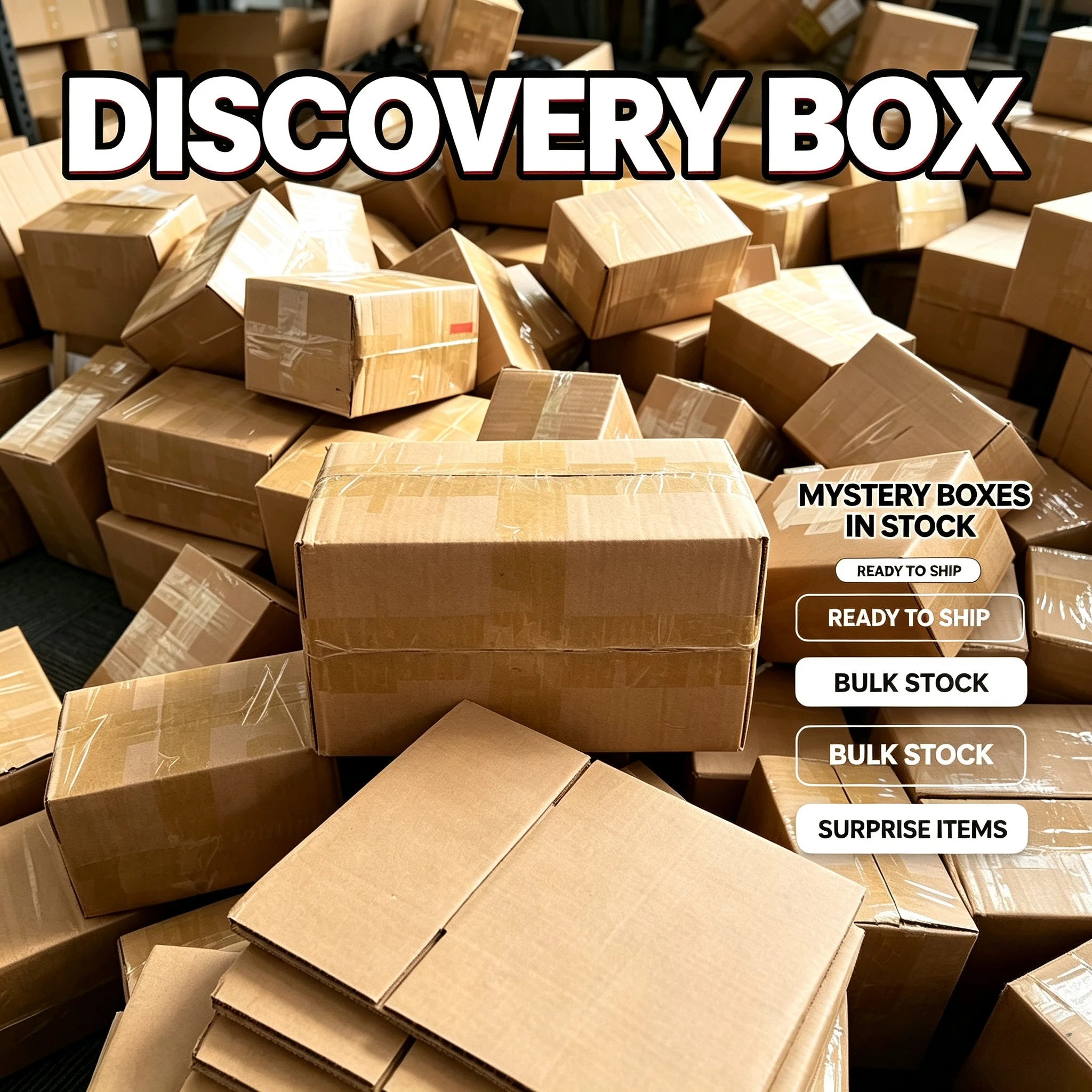 Home Decor Kit - Entdeckungsbox, Überraschungs-Mystery-Box, Zufälliges Mix-and-Match-Set, Heimdekoration, Technologie-Spielzeug-Zubehör,