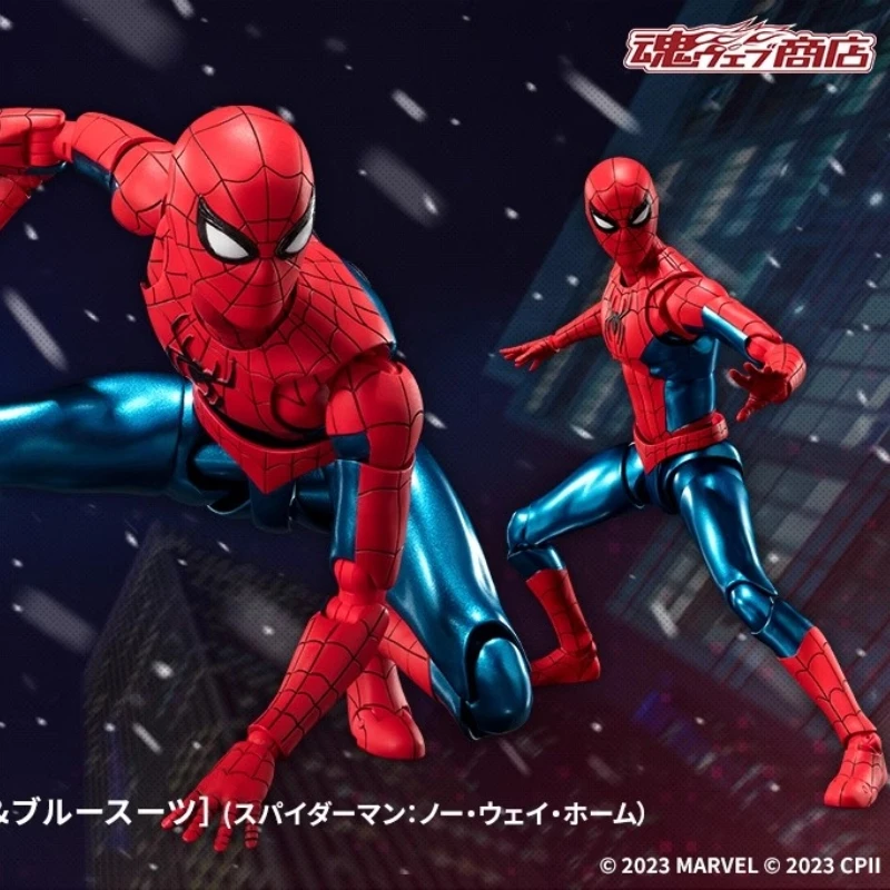 

SHF Peter Parker SHFiguarts Marvel Spider-Man No Way Home Anime Figure Toys Original Bandai Hot Movie Action PVC Model Gift