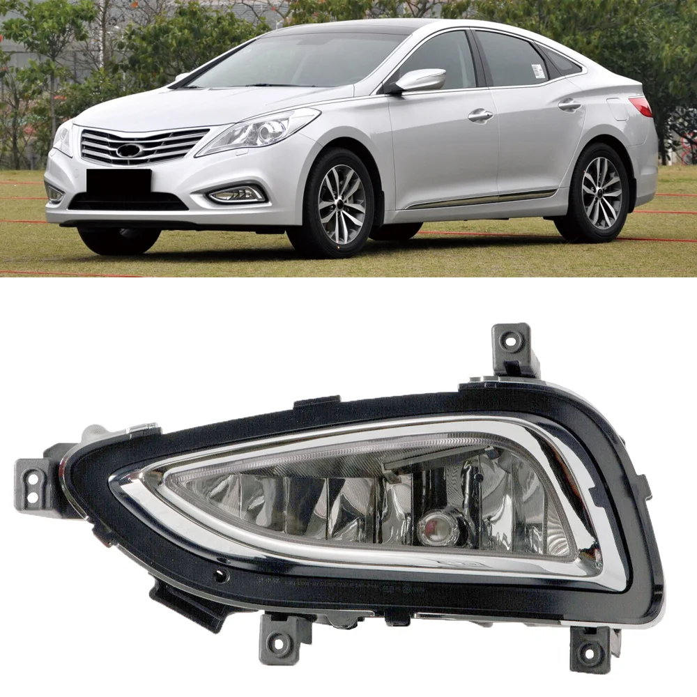 Kamshing Front Bumper Fog light Fog lamp For Hyundai Azera 2011 2012 2013 2014 Foglight Foglamp driving light lamp