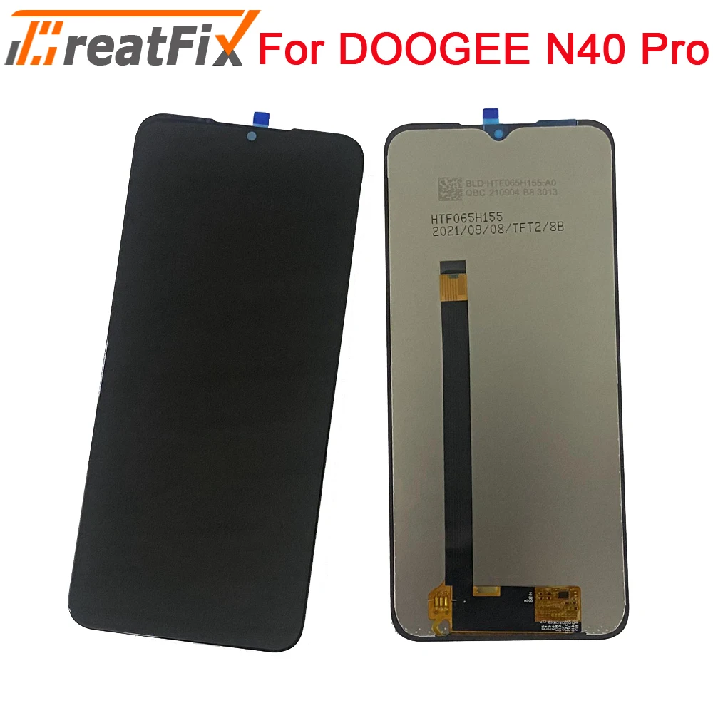 6.52 "LCD für Doogee N40 Pro Display Touchscreen hochwertige neue Ersatz für Doogee N 40 Pro N40Pro LCD-Sensor