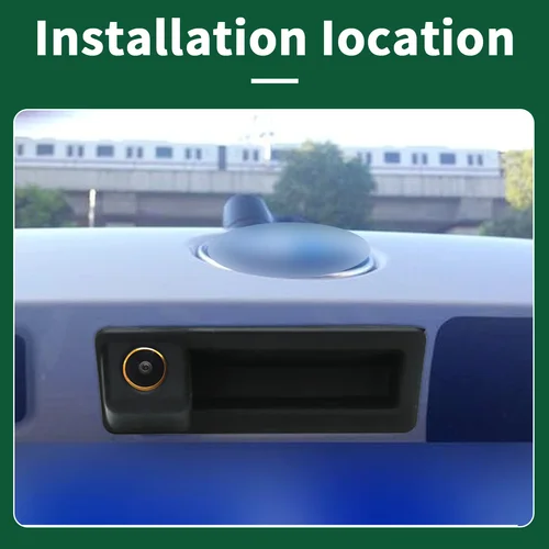 Imagen 2 del producto Cámara de visión trasera de coche AHD 1080P impermeable para BMW E60 E39 E90 E82 E61 X1 E84 X5 E70 E92 3/5 Series E88 E93 X6