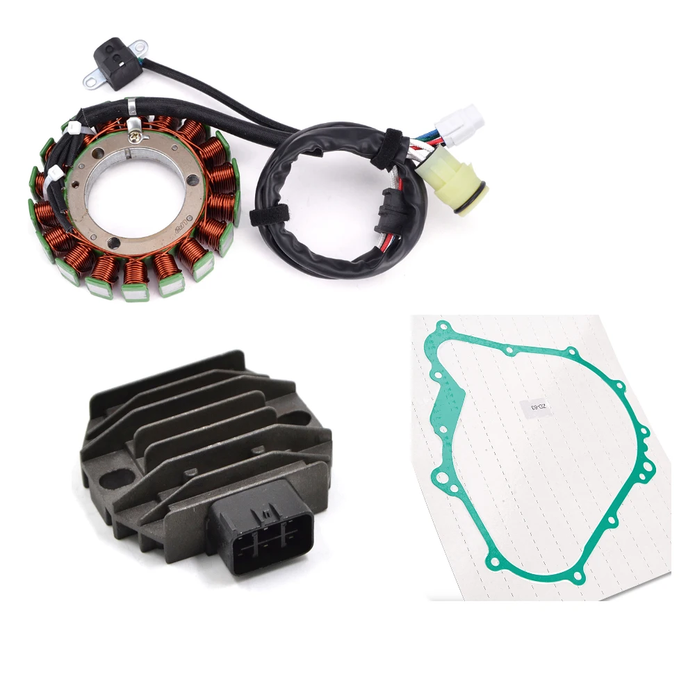 

Regulator Stator Coil Gasket for Yamaha YFM450 YFM450FWA Kodiak 450 2003-2014 YFM450 Grizzly 400 450 Hunter IRS Wolverine 450