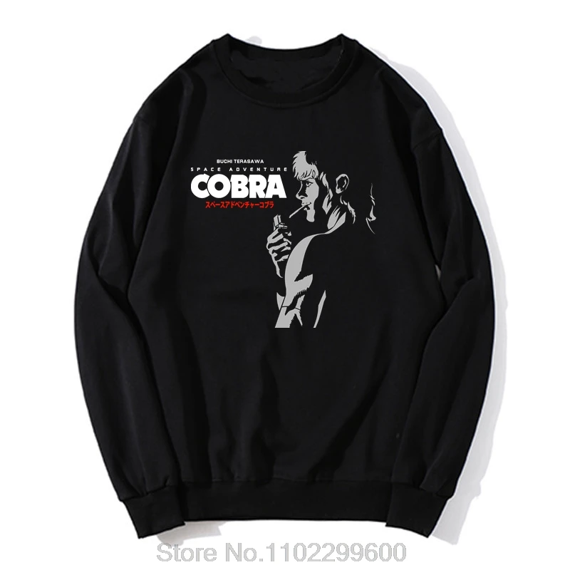 Anime Space Adventure Cobra 2022 Fashion Hot Sale Classic Print Hoodie Thin Cotton Loose Casual Sweatshirt Man Pullover Clothing