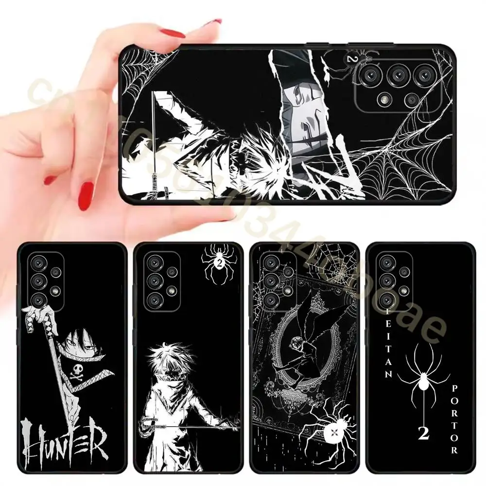 Feitan Portor H-Hunterhunterjpg Phone Case For Samsung Galaxy A13,21s,22,31,32,52,53,71,80,A91 Soft Black Cover