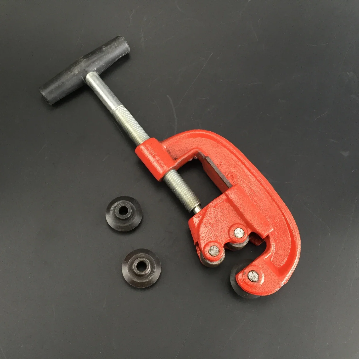 Heavy Duty Steel Pipe Cutter Malleable Steel Casting Metal CuttiCutting Range 15-100mm ng Tool Manual Quick Water Pipe Cutter