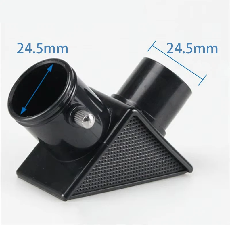 0.965 inch 90 Degree Astro Telescope Mirrors Diagonal Adapter Inverted Image Prism Lens for Astronomical Telescope Eyepiece