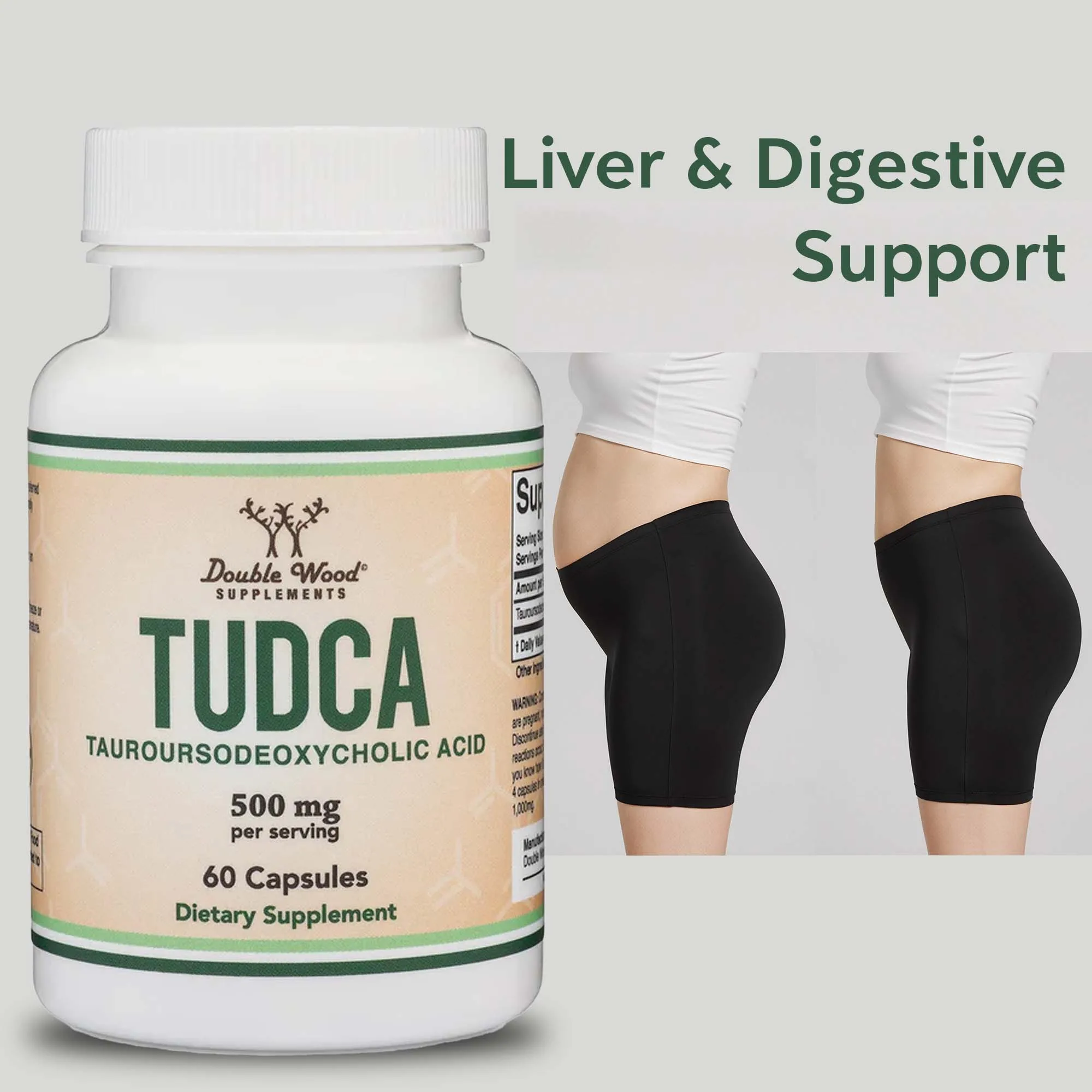 

TUDCA Supplement for Liver Support, Promotes Intestinal Digestion, Immune System, Liver Detoxification and Cleansing