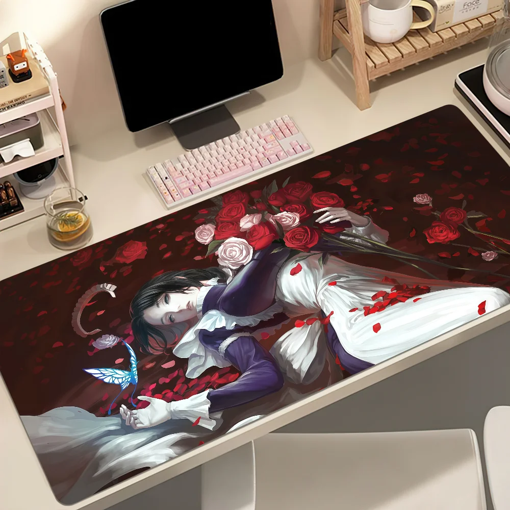 The H-House In Fata M-Morgana Mouse Pad Non-slip Thickened MousePad Student Gaming Cushion Large Writing Lockedge Office
