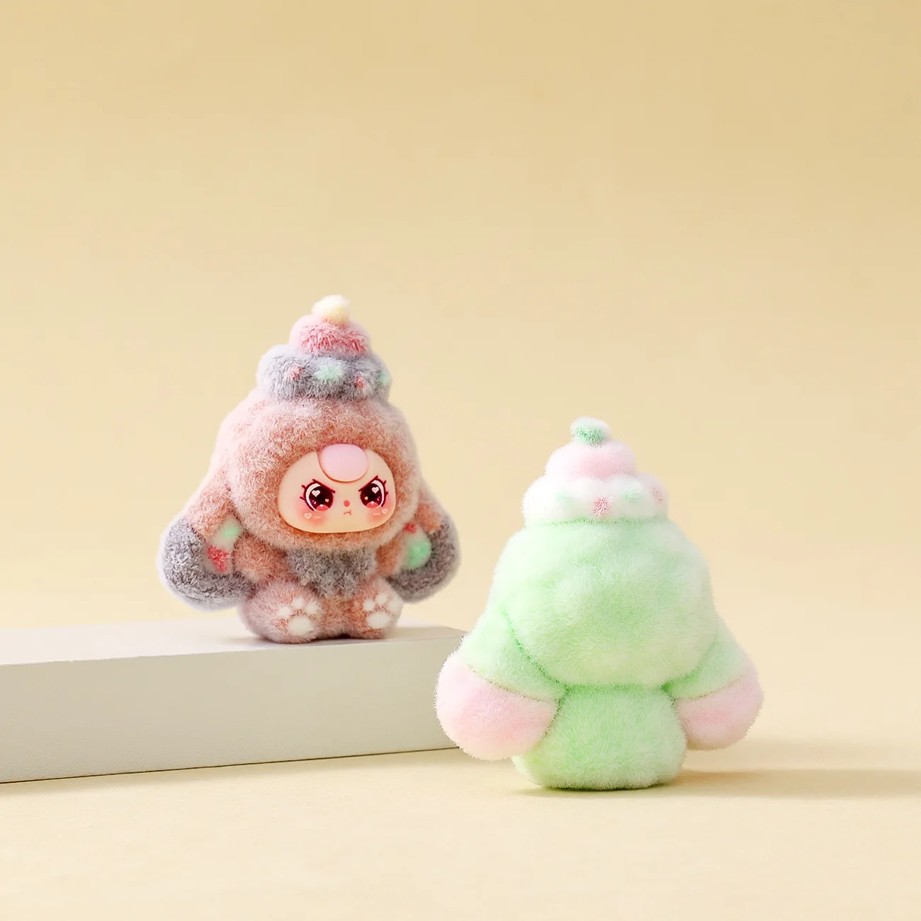 Boneca de sobremesa fofa, figura mengli de 3 anos, brinquedo da moda, caixa cega, acessório criativo, pequeno presente, ornamento de mesa de escritório